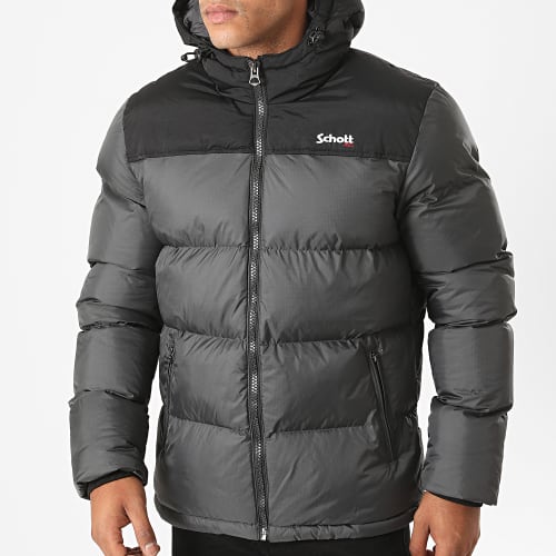 Doudoune Capuche Utah 2 Gris Anthracite