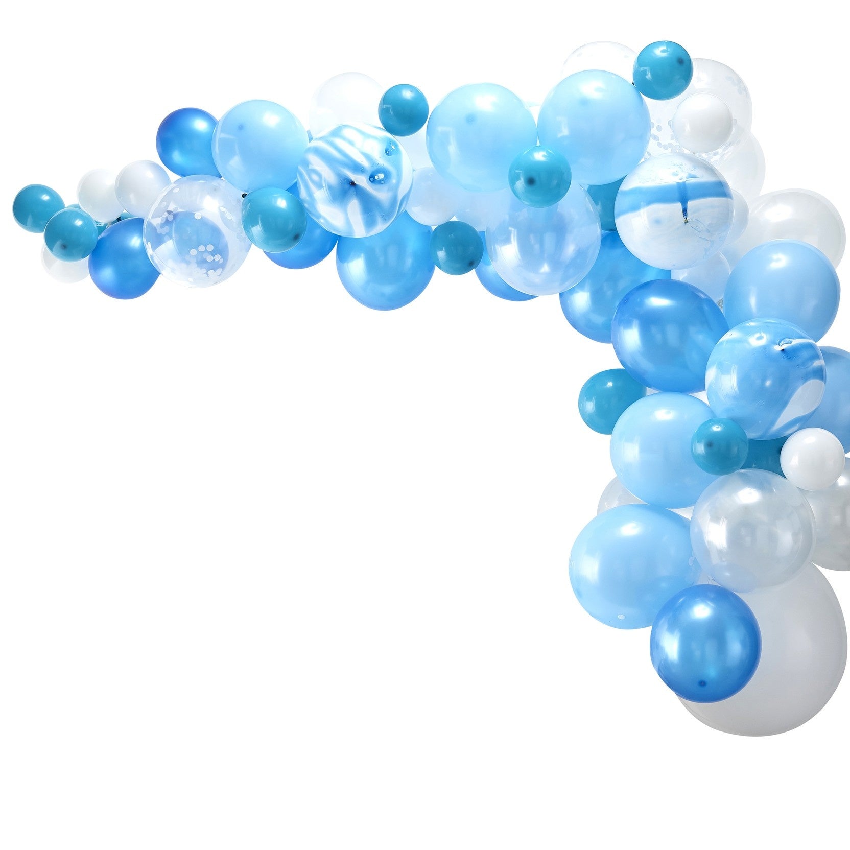 Blauwe Ballonnenboog DIY Set