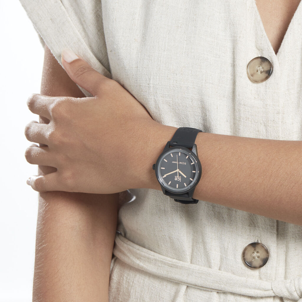 Montre Ice Watch Solar Power Noir