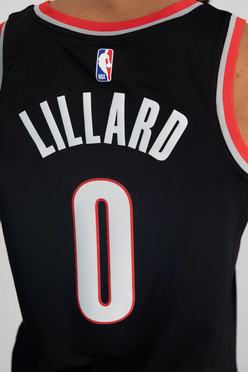 Nike Portland Trail Blazers Icon Edition Damian Lillard Herren Basketballtrikot