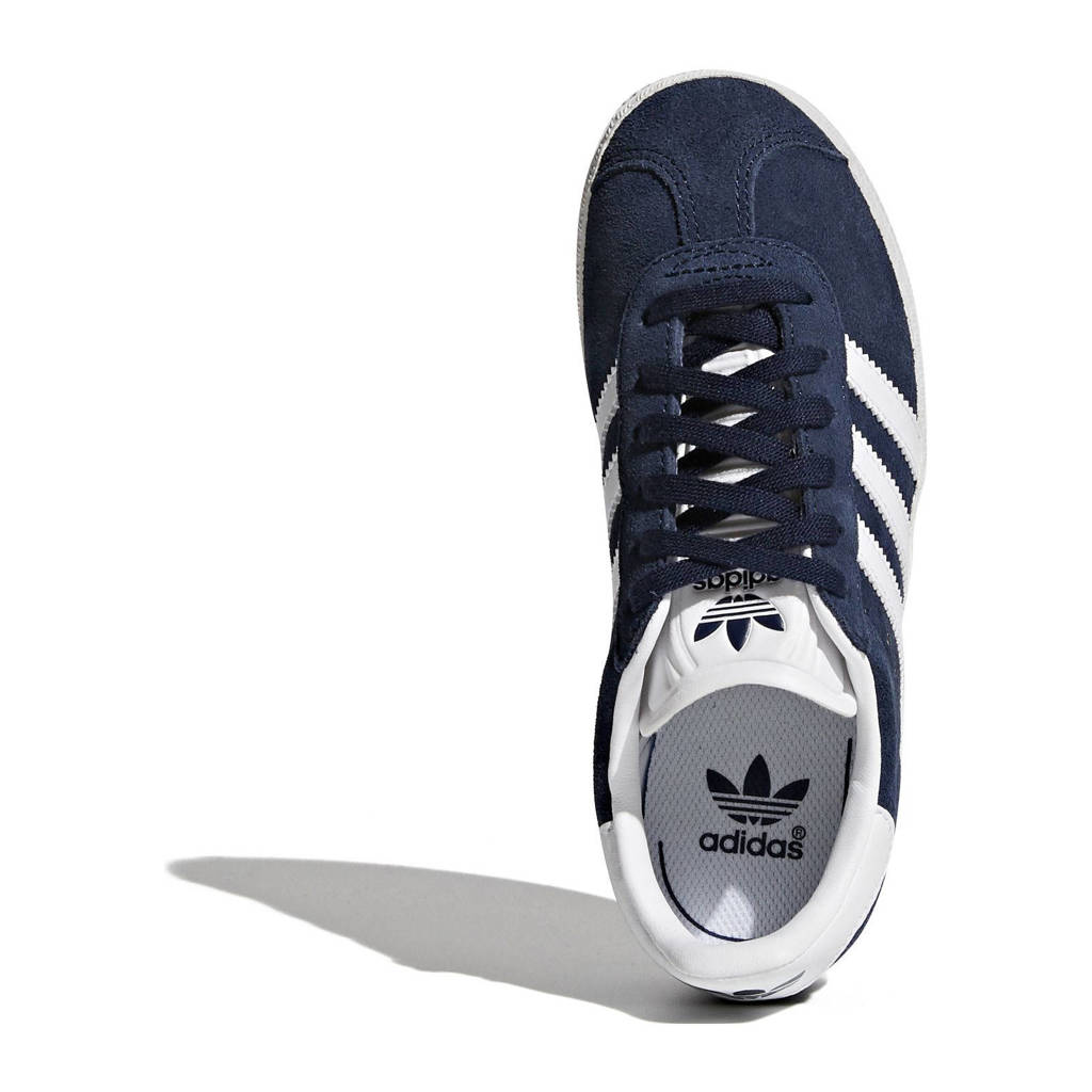 adidas Gazellesneakers donkerblauw/wit