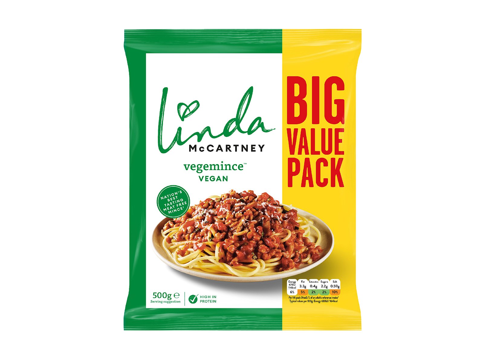PREPARADO LINDA MCCARTNEY VEGAN PICADO 500G