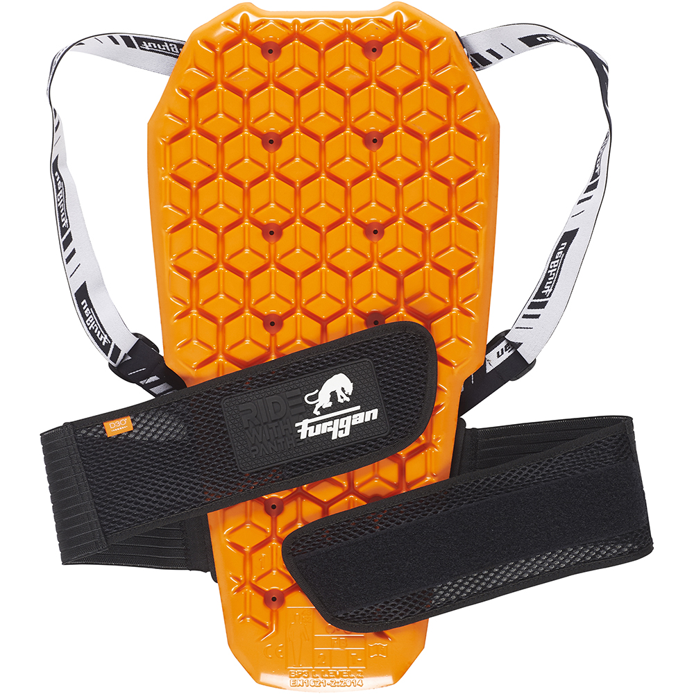 Furygan - Dorsale Racing D3O - CE Niveau 2 Noir / Orange