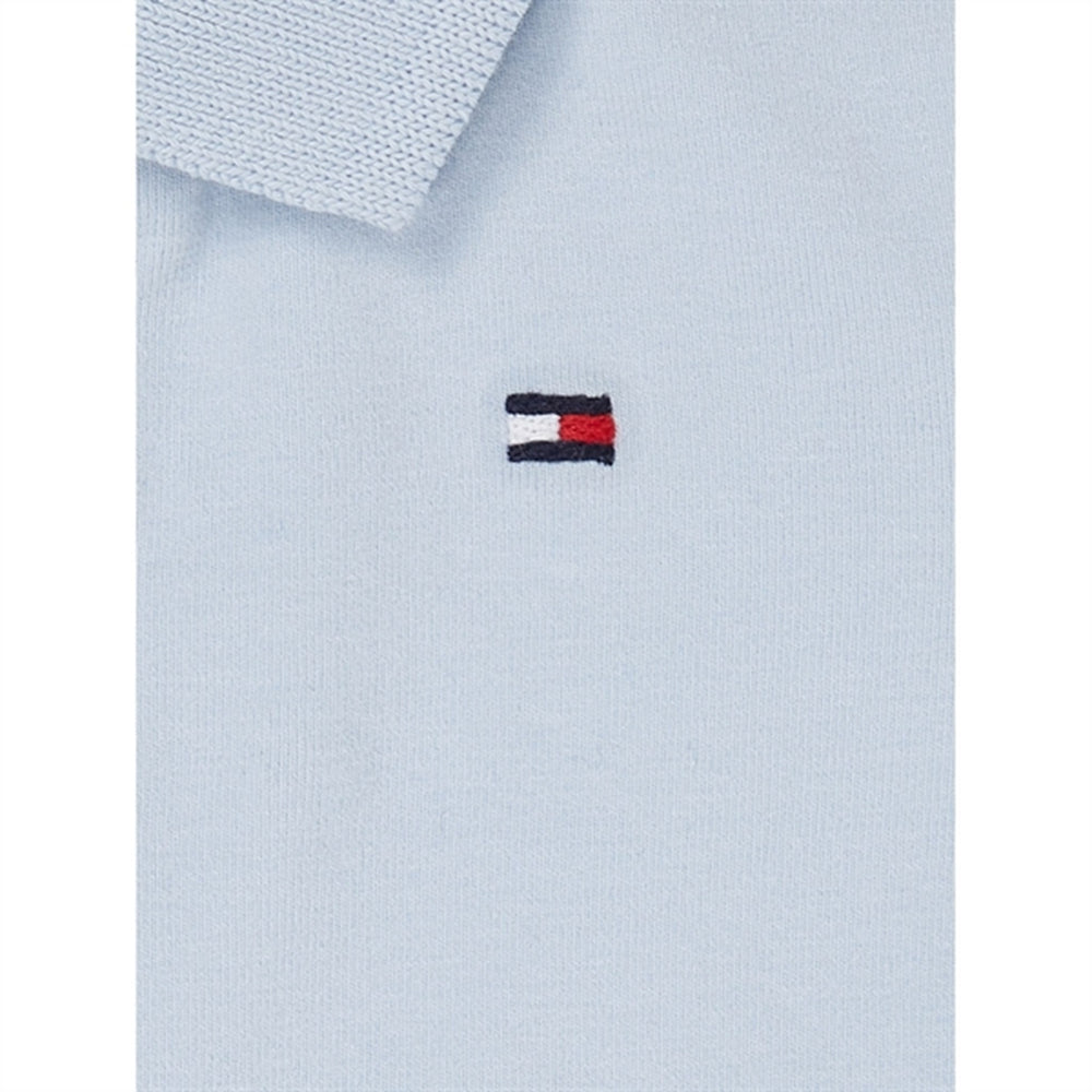 Køb Tommy Hilfiger Baby Flag Polo T-Shirt Breezy Blue