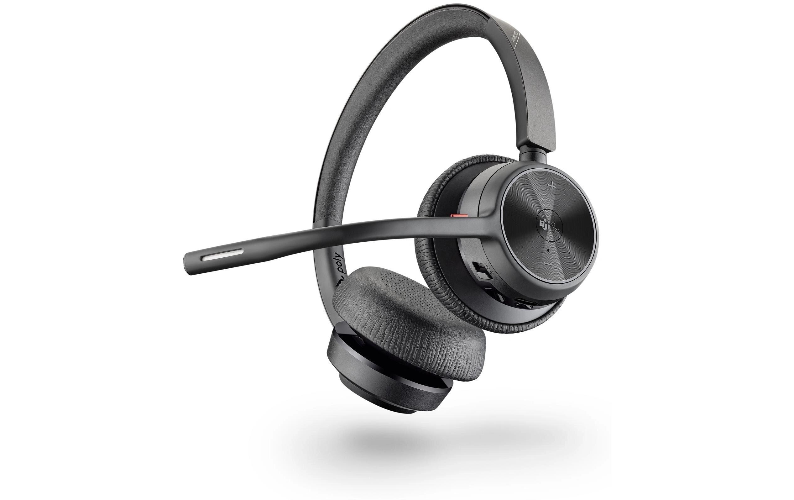 Headset Poly Voyager 4320 UC Duo USB-A, ohne LadestationPoly Voyager Bluethootbüro-Headsets