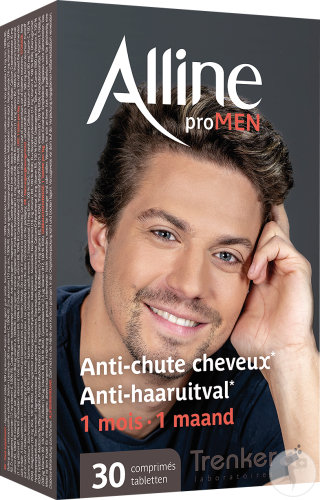 Alline proMEN Anti-Perte Cheveux Complément Alimentaire 30 Comprimés