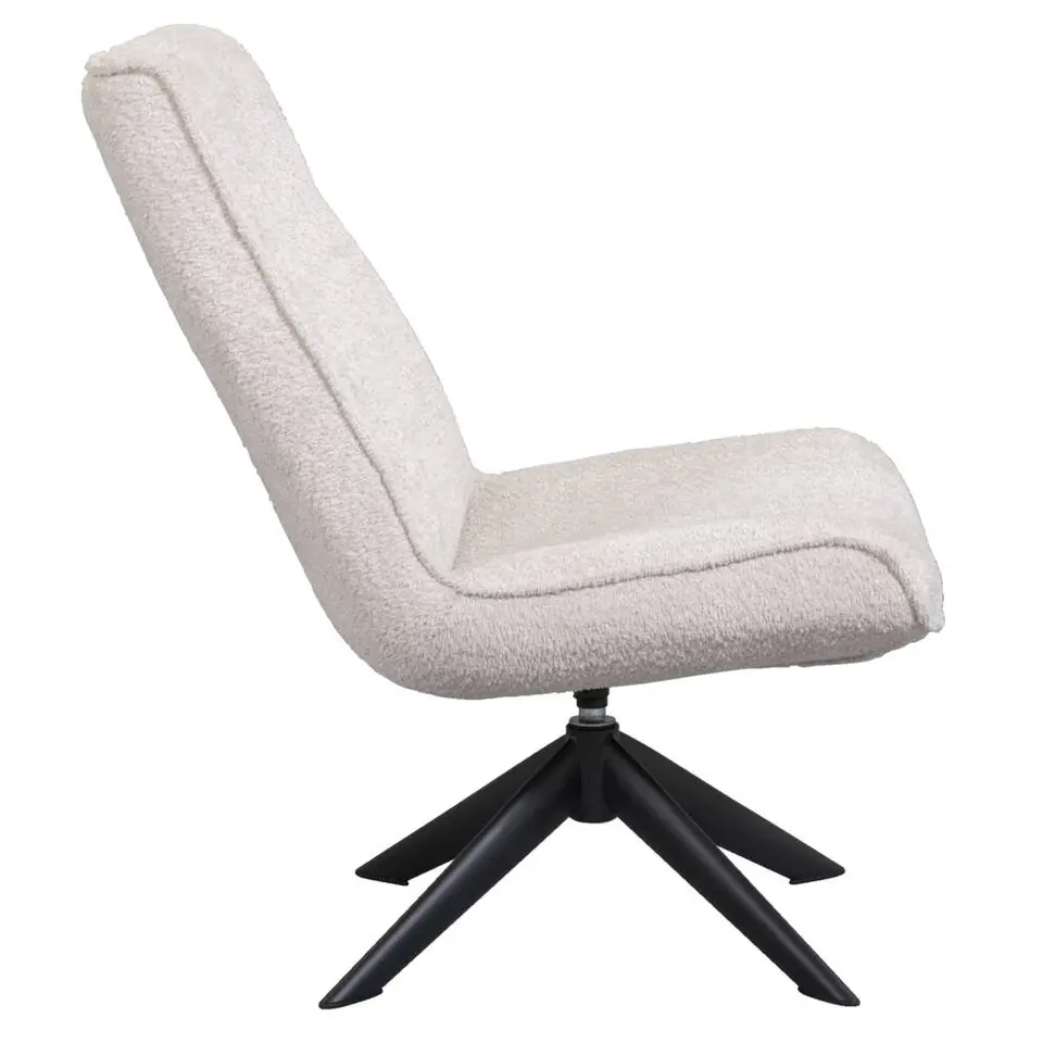 Draaifauteuil Nora - crème