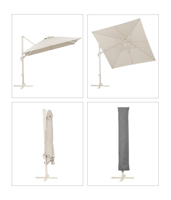 Schneider Ampelschirm Rhodos Twist Comfy,
