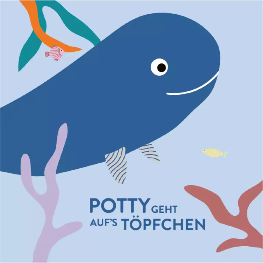 KINDSGUT Kindertöpfchen Wal, Pistazie