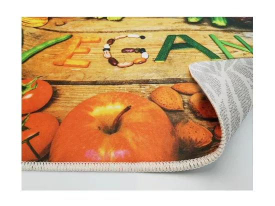Tapis de cuisine 50x120 cm Polyester Kitch Veg