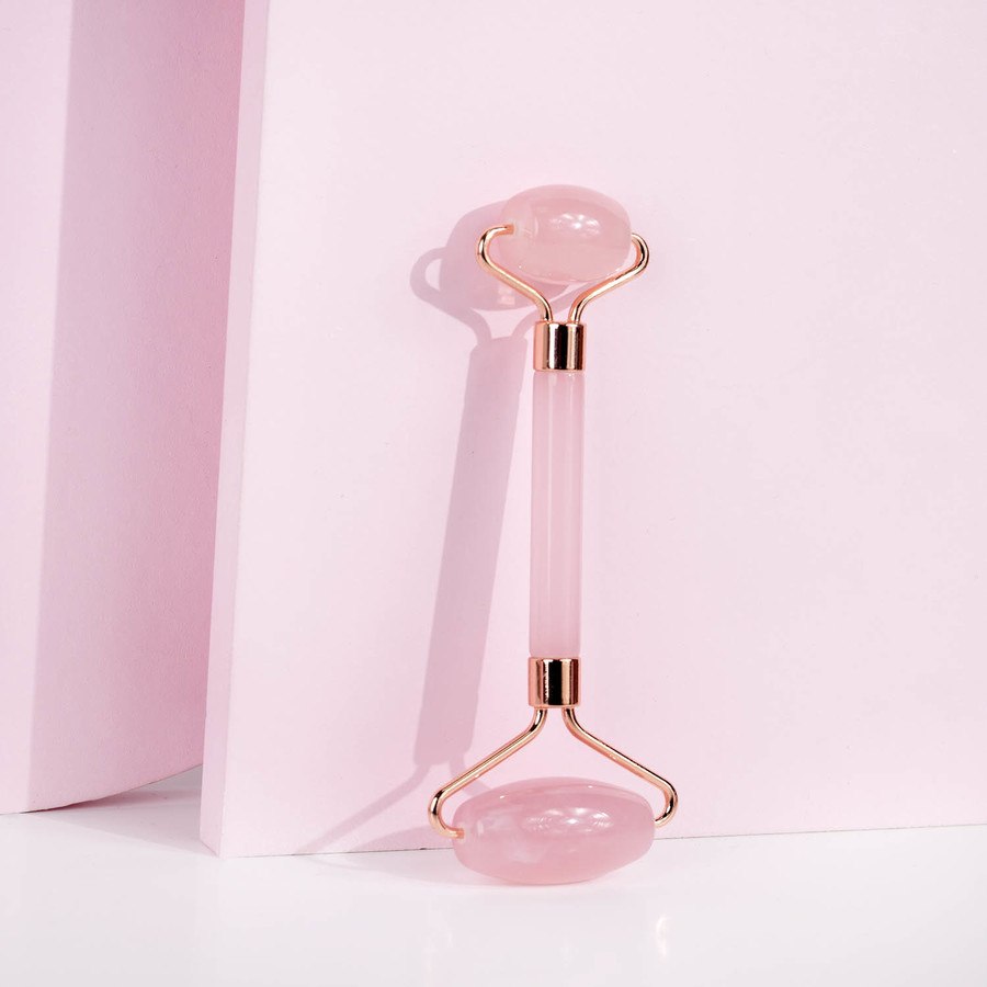 Brushworks Resin Rose Roller & Gua Sha