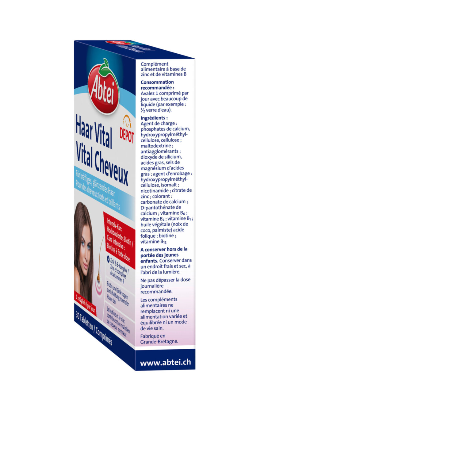 Abtei Haar Vital Depot 30 Tabletten