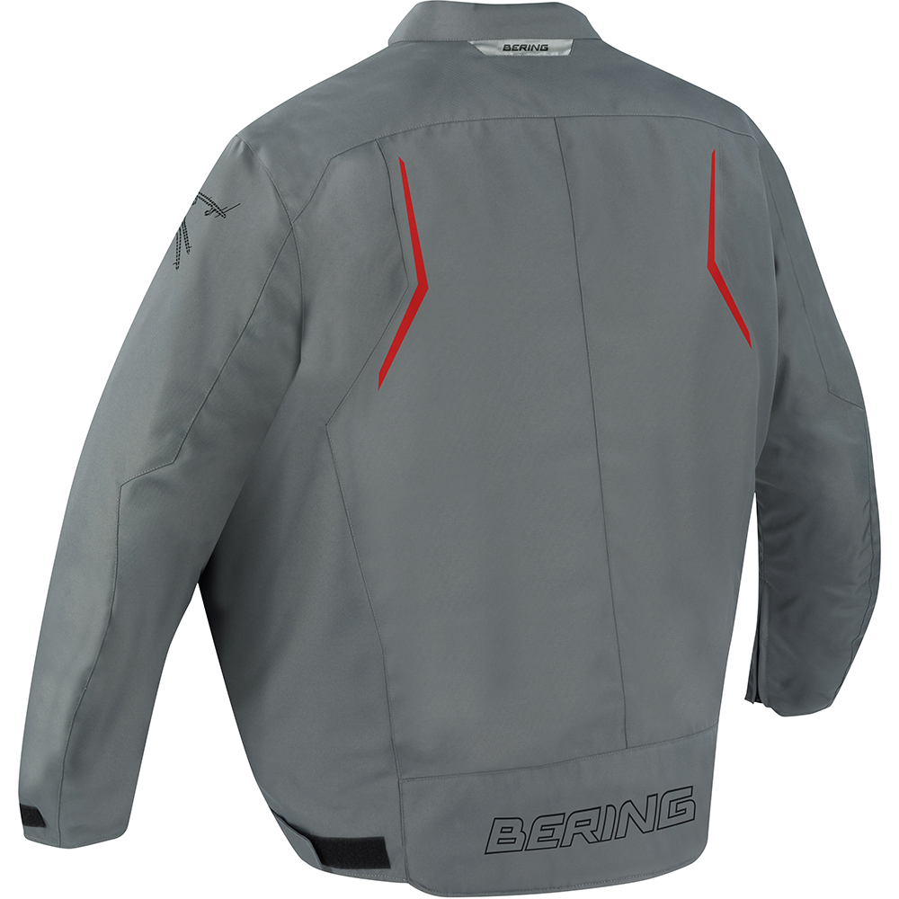 Bering - Blouson Dundy King Size - Grandes tailles Gris / Rouge