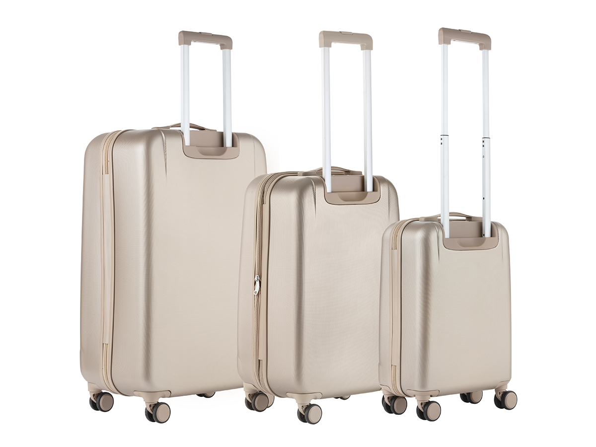CarryOn Skyhopper 3-delige TSA kofferset - Champagne