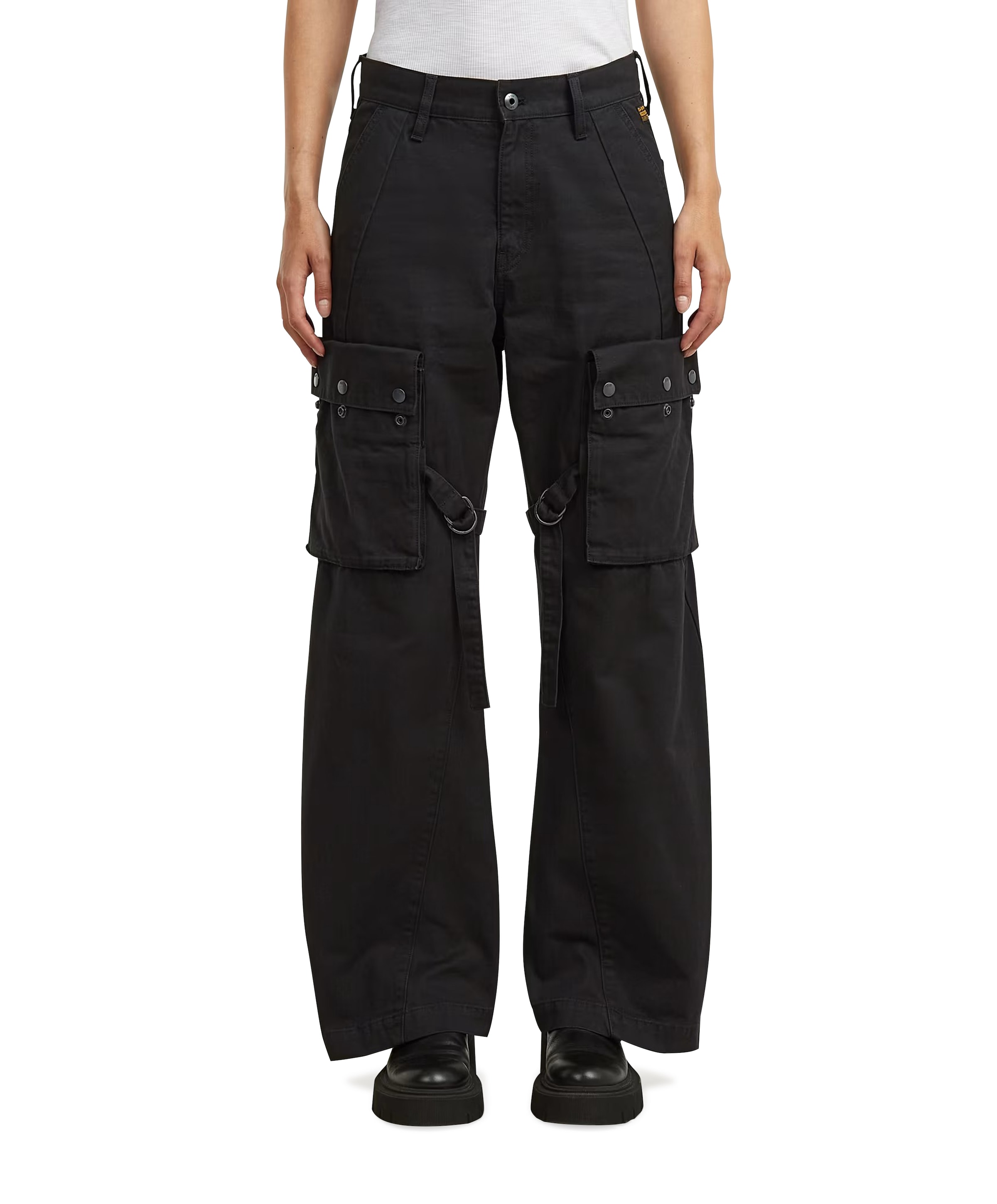 G-Star Raw Mega cargo wmn dames broek zwart