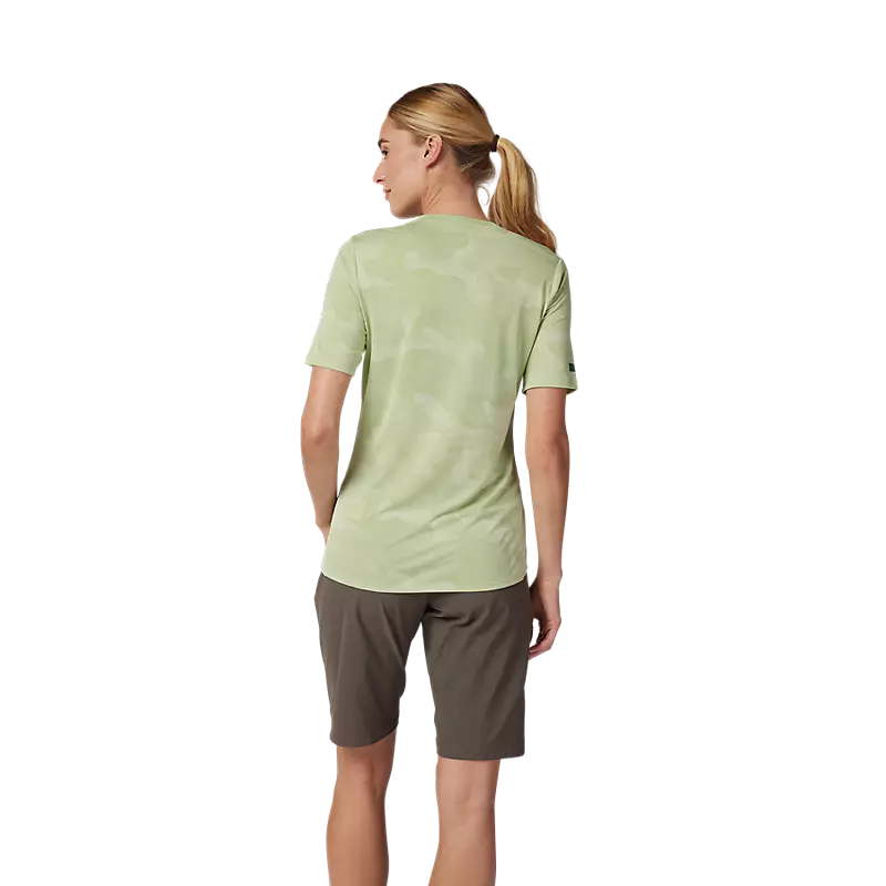 FOX Ranger TruDri cykeltrøje kaktusgrøn dame
