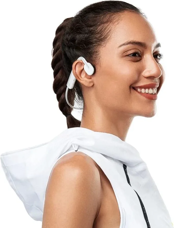 Shokz Open Move Blanc Écouteurs Bluetooth