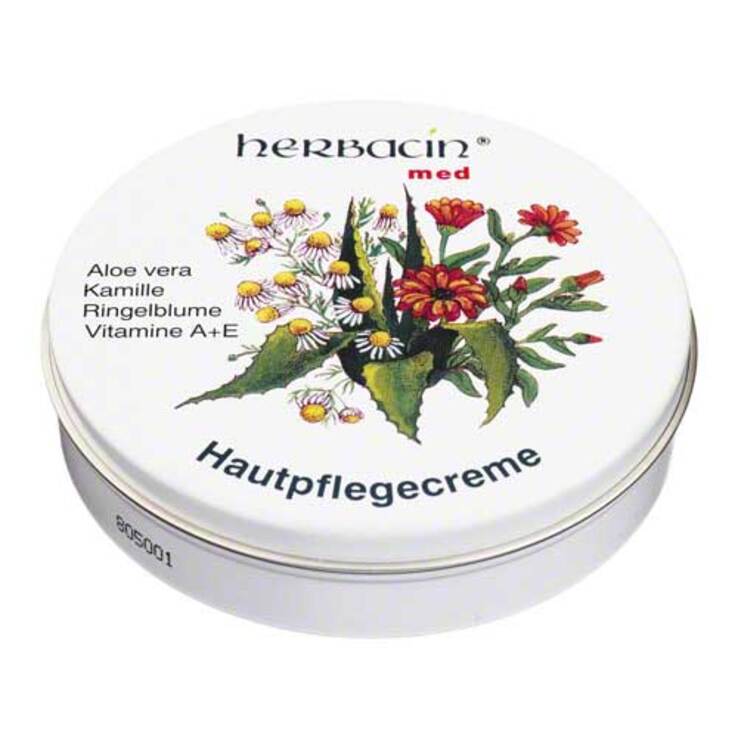 Herbacin med. Hautpflegecrem, 75 ml