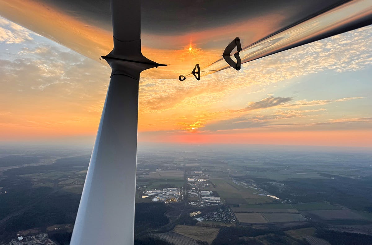 Rundflug Ultraleichtflugzeug Hodenhagen