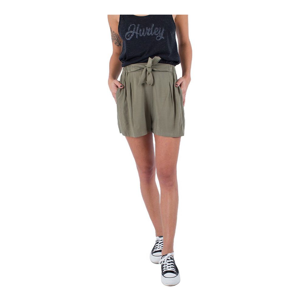 Hurley HARLEY - Short Femme taupe