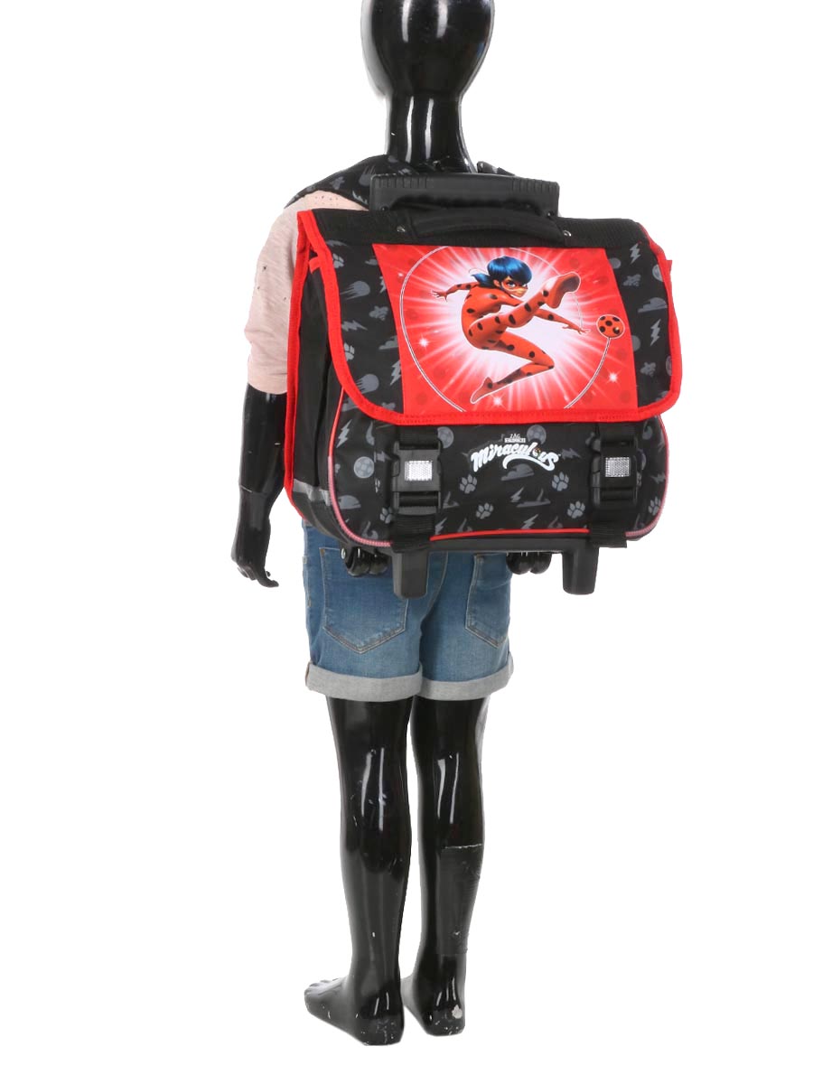 Cartable À roulettes Miraculous Love and Courage 38 cm