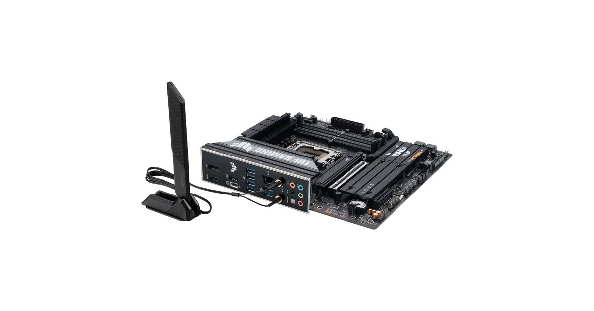 ASUSTUF Gaming B860M-PLUS WIFI socket 1851 moederbord  (2.5 Gb-LAN, Wi-Fi 7, BT, Sound, µATX)