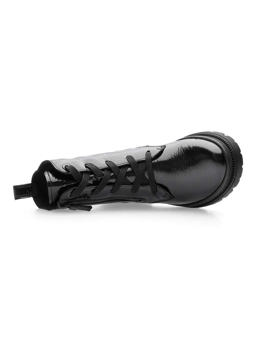 Schnürstiefelette Dover schwarz