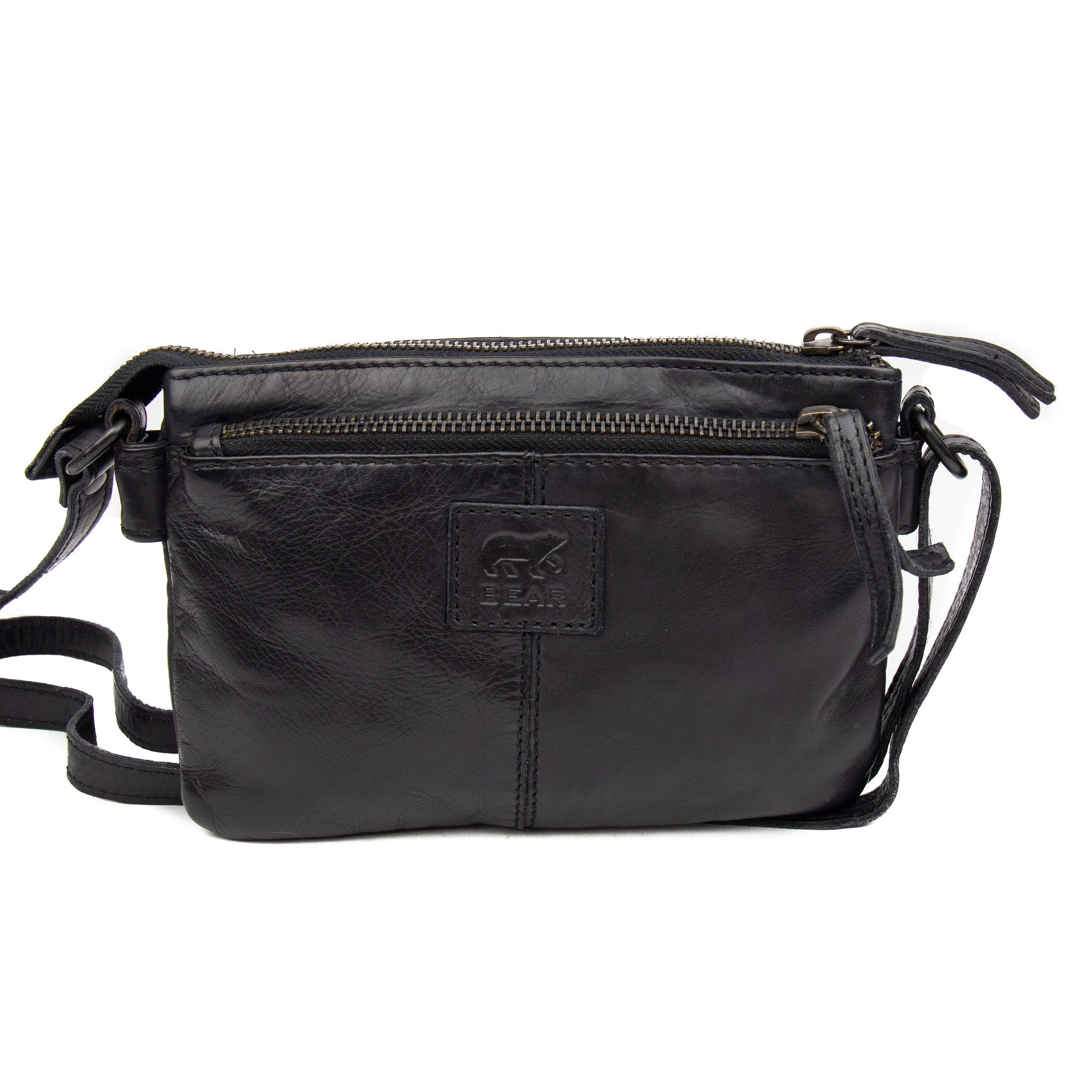 Bear Design Cow Lavato Schoudertas Maithe Black CL41703