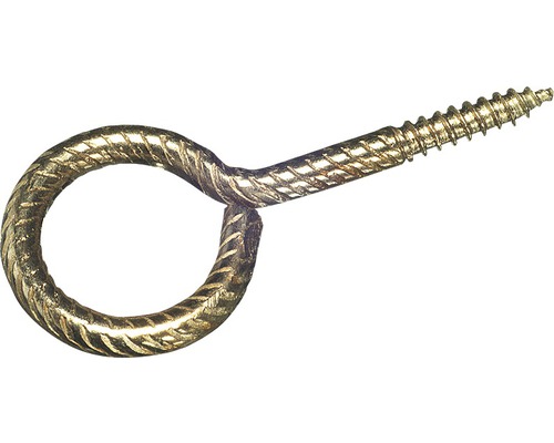 Oogbout 20x10 mm, gepolijst, 10 stuks
