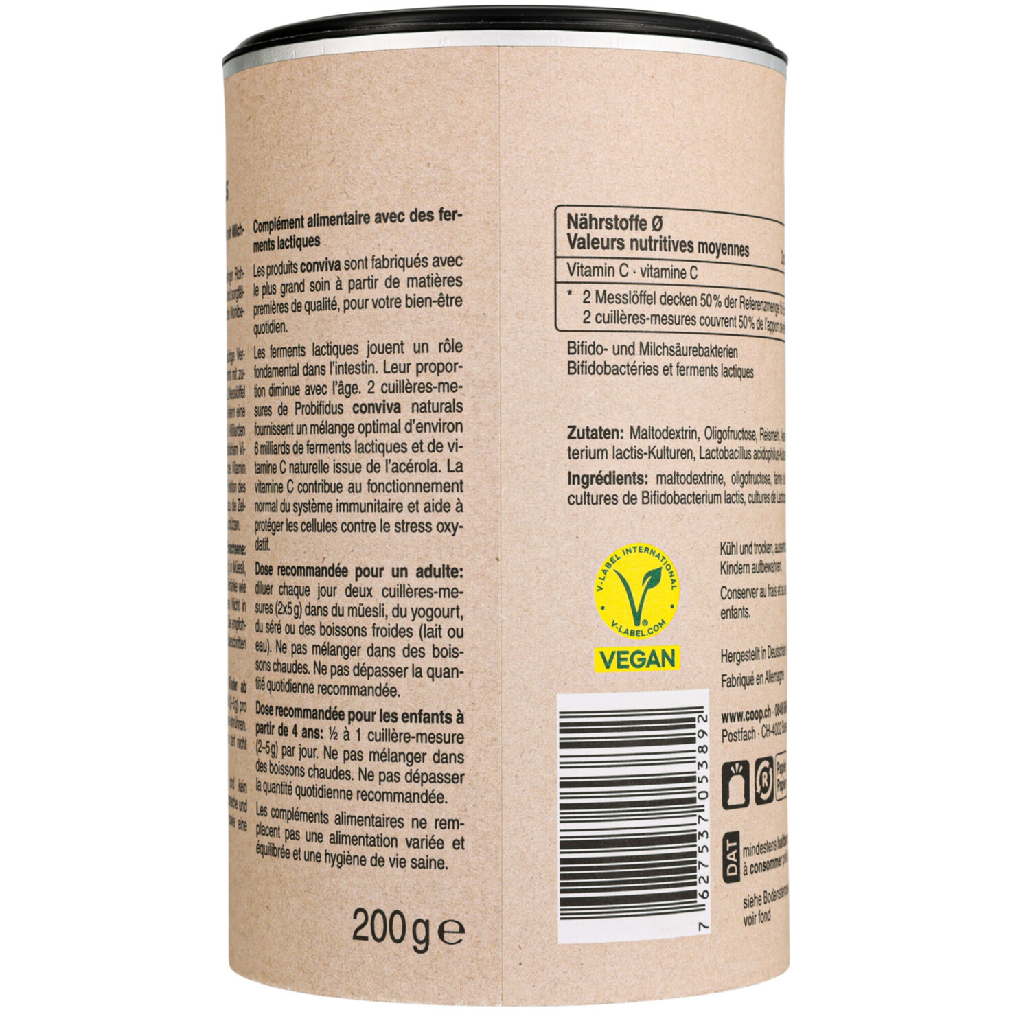 conviva naturals Probifidus Pulver