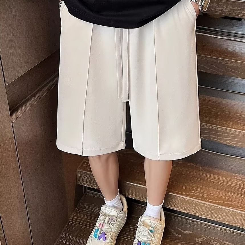 Zoslane - Mid Rise Plain Shorts