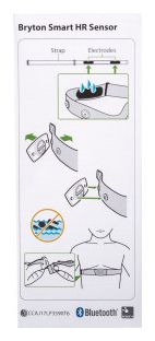 BRYTON Ceinture Cardiaque HRM Bluetooth / ANT