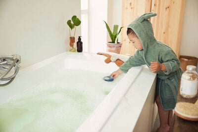 Jollein Badekåpe 1-2 år, Ash Green