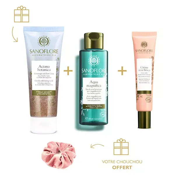Sanoflore Coffret Routine Hydratation et Eclat Bio