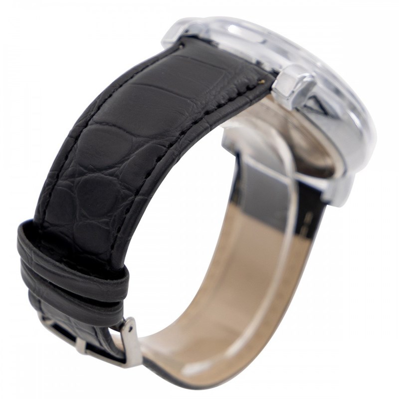 Montre Homme M. JOHN bracelet Cuir Noir