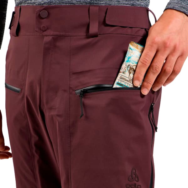 Pantalon ski de randonnée ODLO X-ALP 3L PANTS REGULAR LENGTH FUDGE