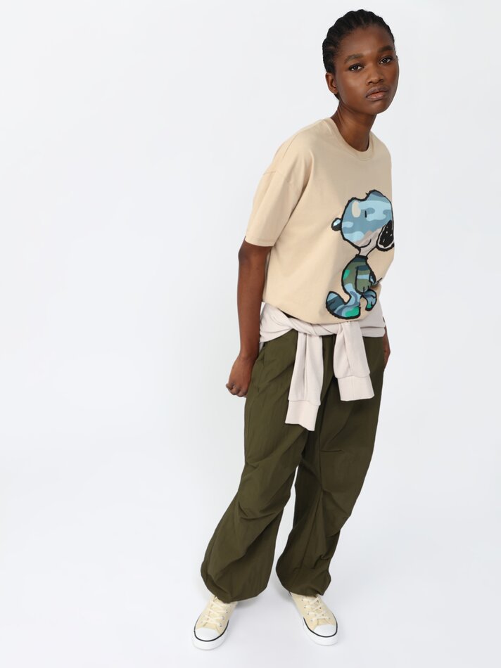 Camiseta estampada Snoopy Peanuts™ - Areia