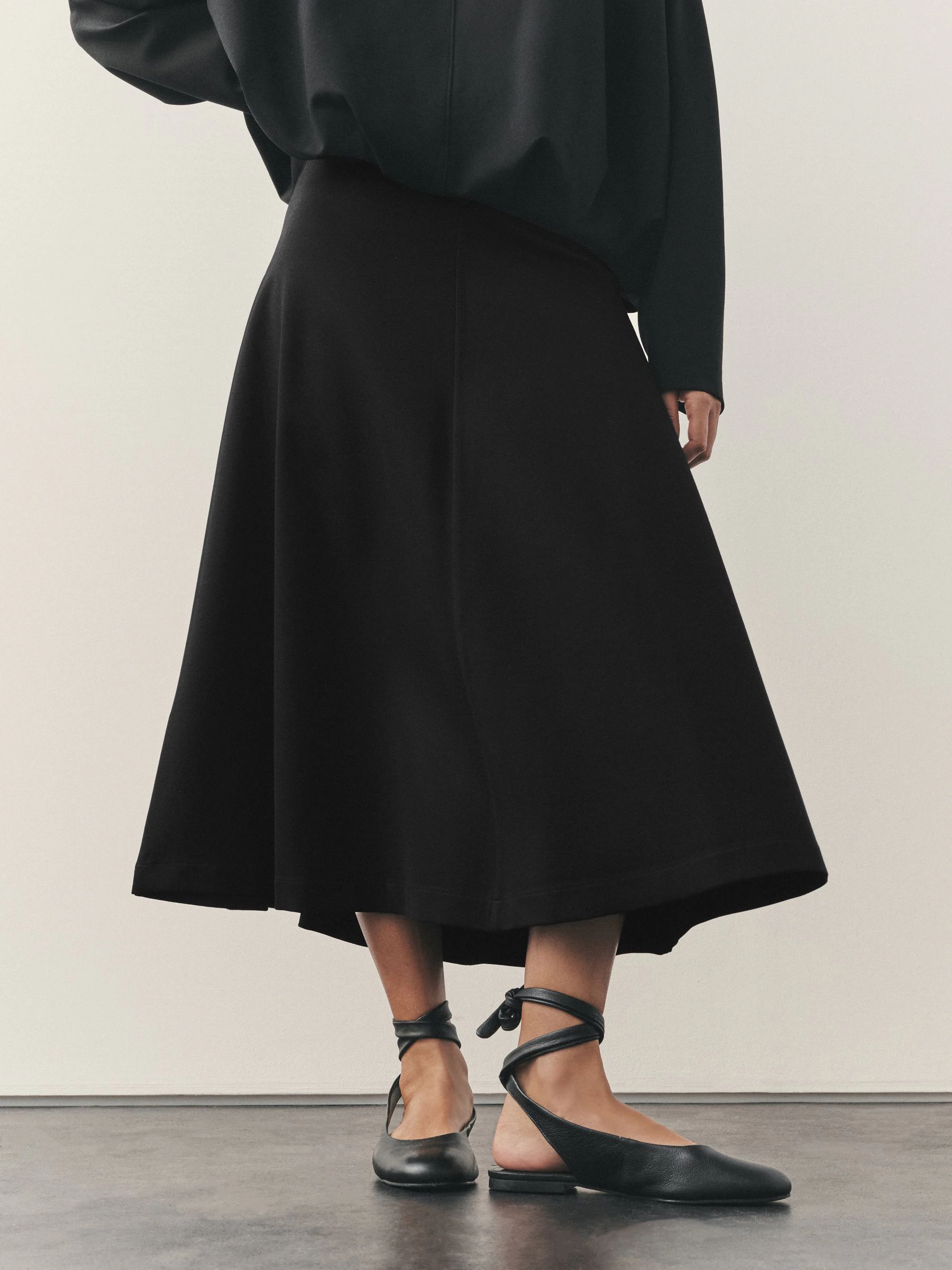 Nothing Ordinary A-Line Midi Skirt