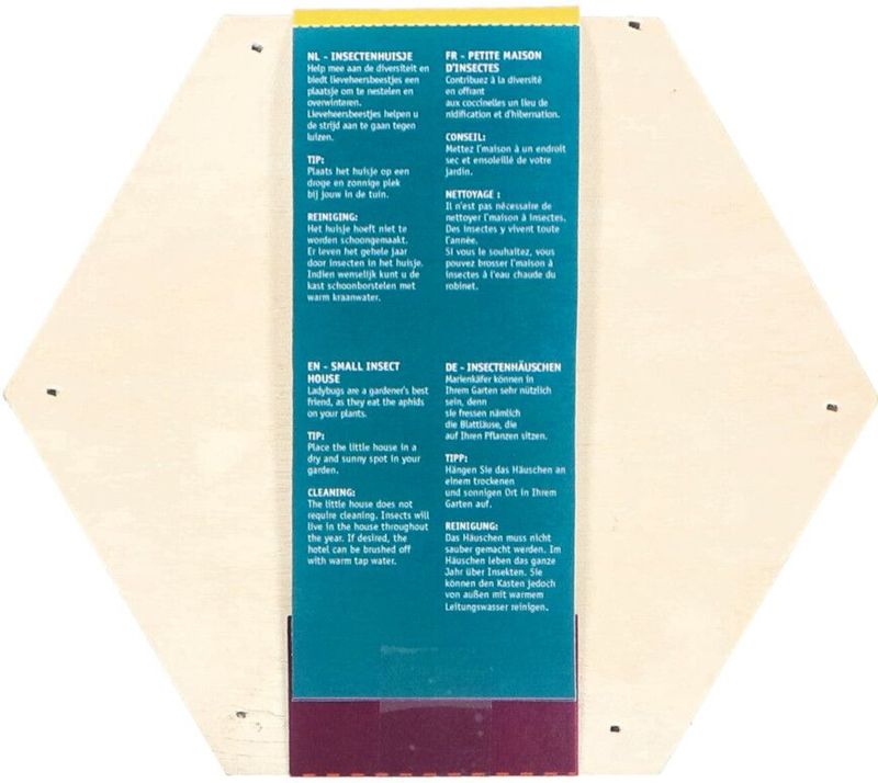 Bûten Home - Insectenkast - Hexagon - Lieveheersbeestjes