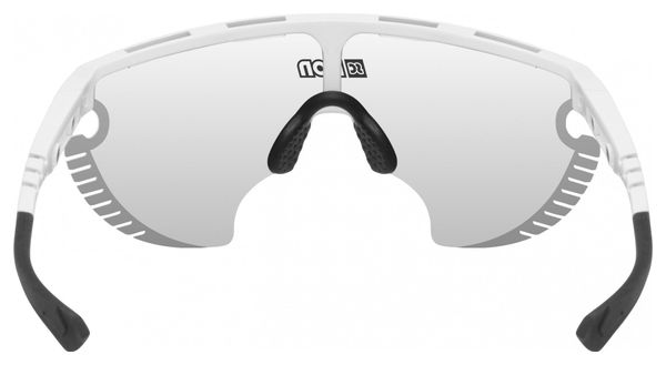 Scicon Sports Aerowing Lamon Lunettes De Soleil De Performance Sportive (Scnpp Silver Fotocromic/Luminosité Blanche)