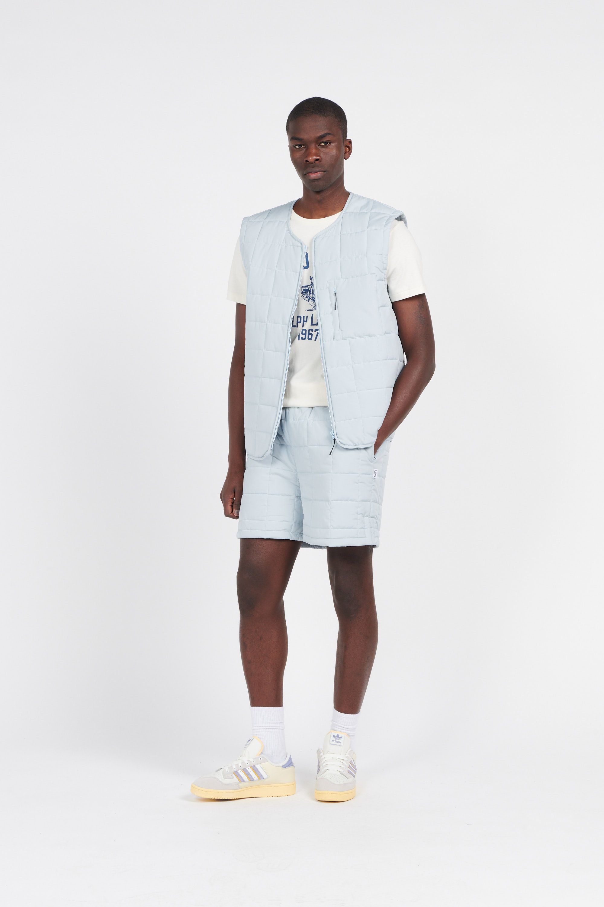 RAINS Veste Liner  W1T1 Bleu
