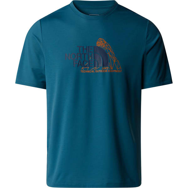 T-shirt THE NORTH FACE MOUNTAIN FOUNDATION SS TEE MALLARD BLUE