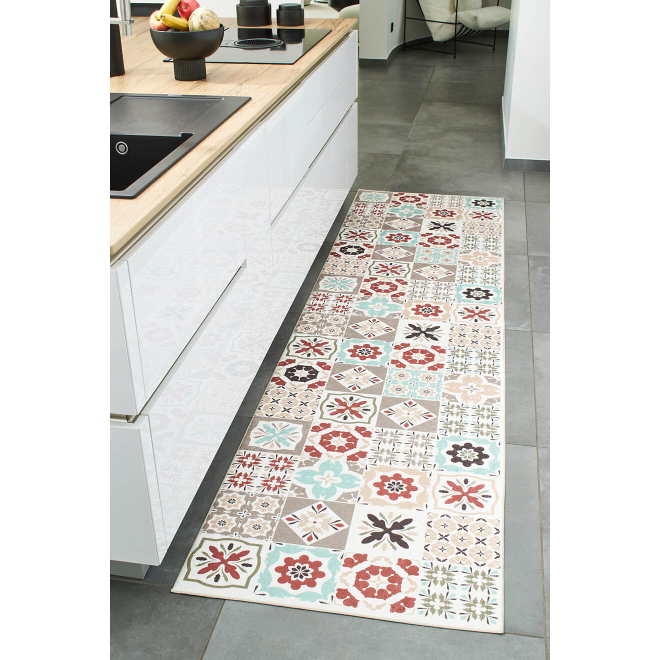 Nazar Rugs Tapis Azulejo 756 multicolore - 80x150 cm