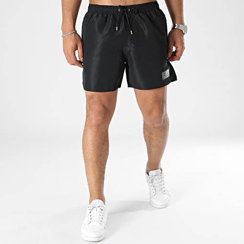 Short De Bain 902000-3R742 Noir Doré