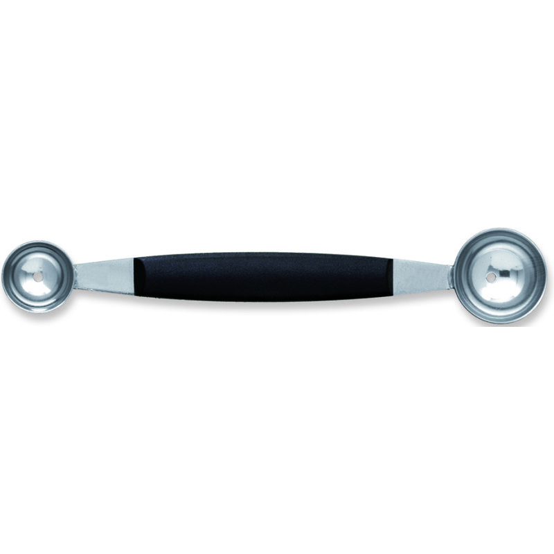Cuillère parisienne ronde double Ø 2,2/2,5 cm