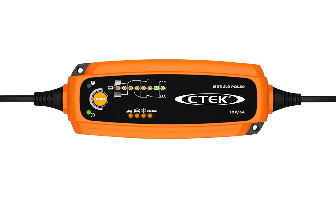 CTEK MXS 5.0 Polar 12V 5Amp Batterilader