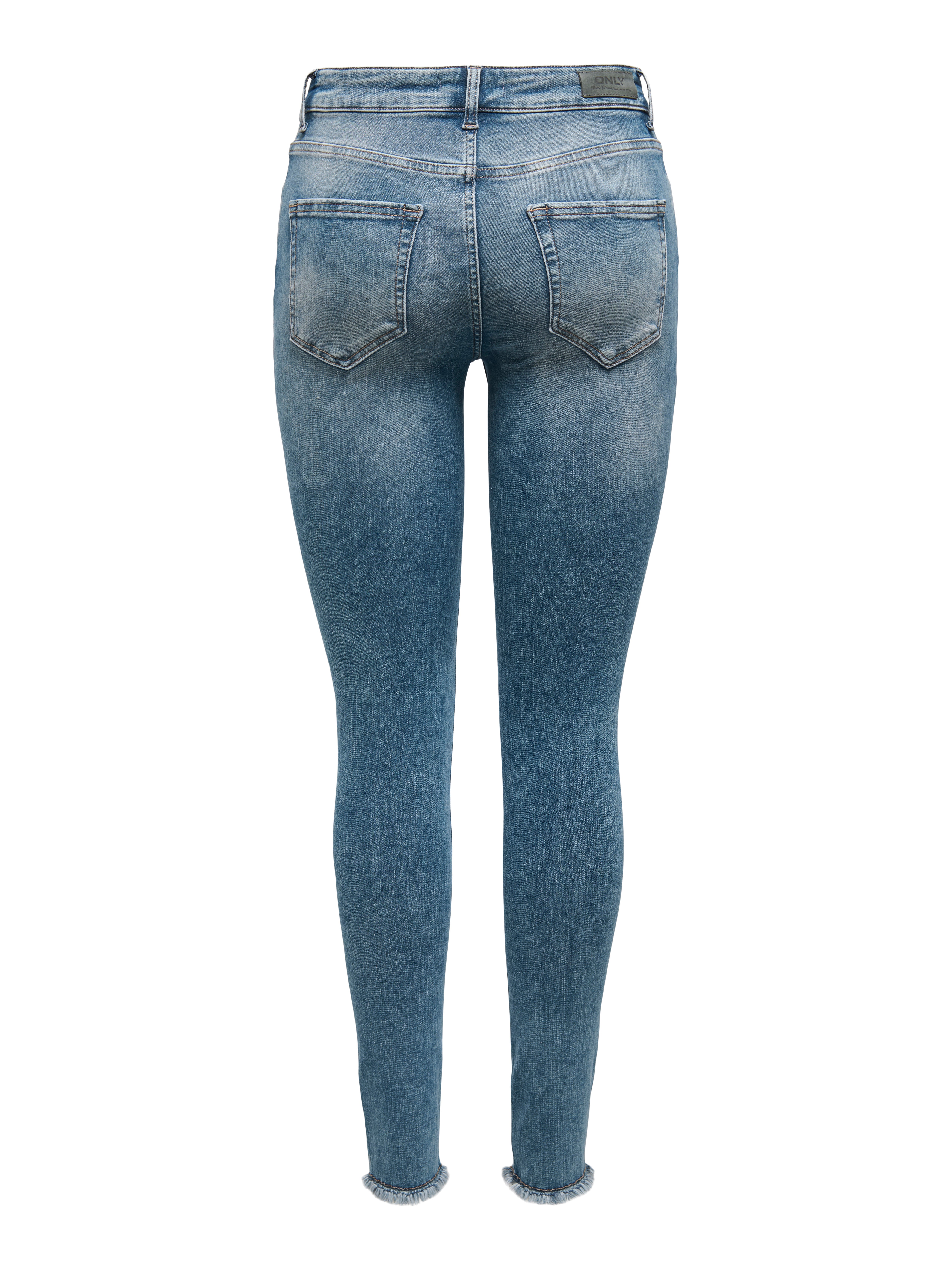 ONLBLUSH Mittlere Taille Skinny Fit Jeans Special Blue Grey Denim