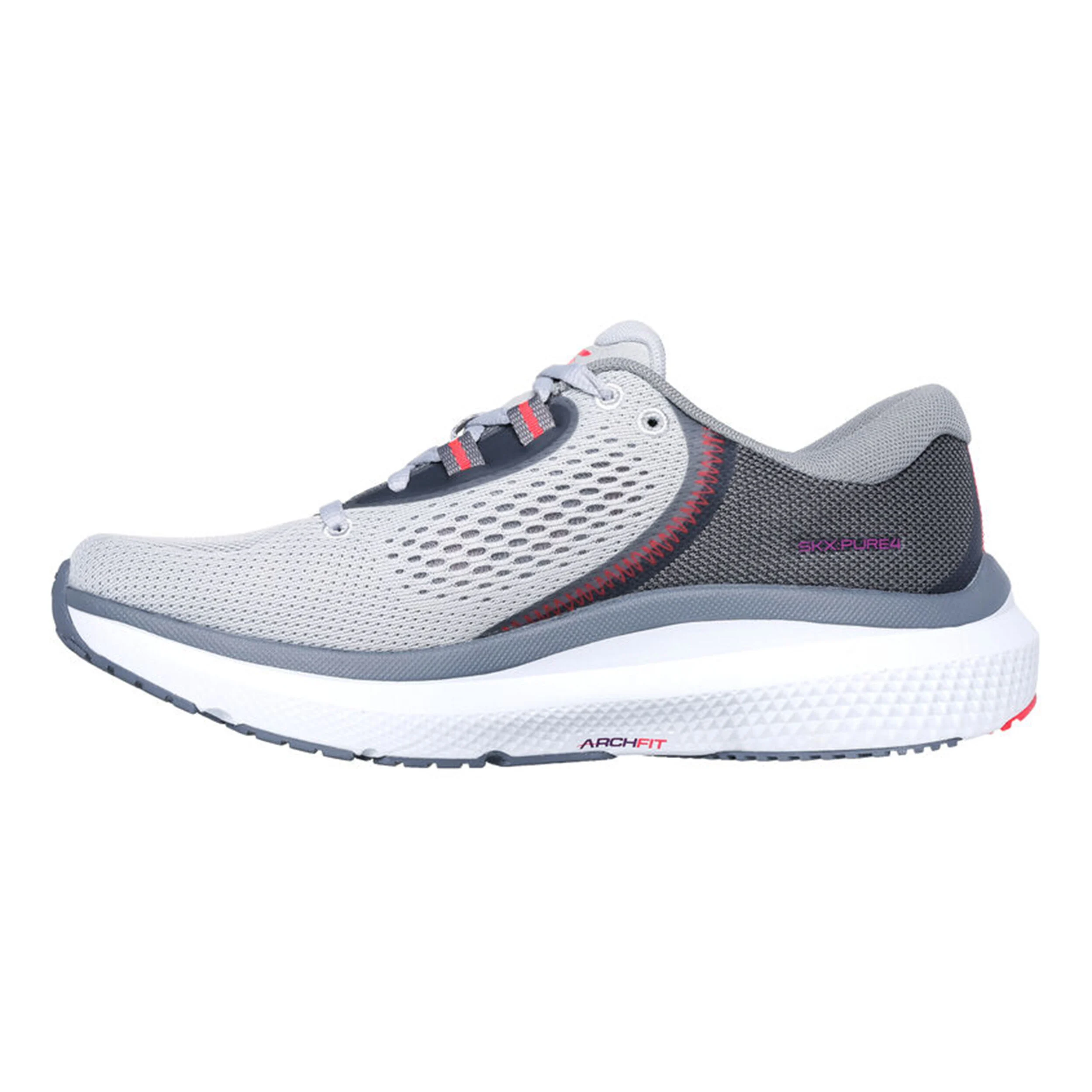 Skechers Go Run Pure 4 Chaussure De Running Sans Stabilisateurs Femmes - Gris