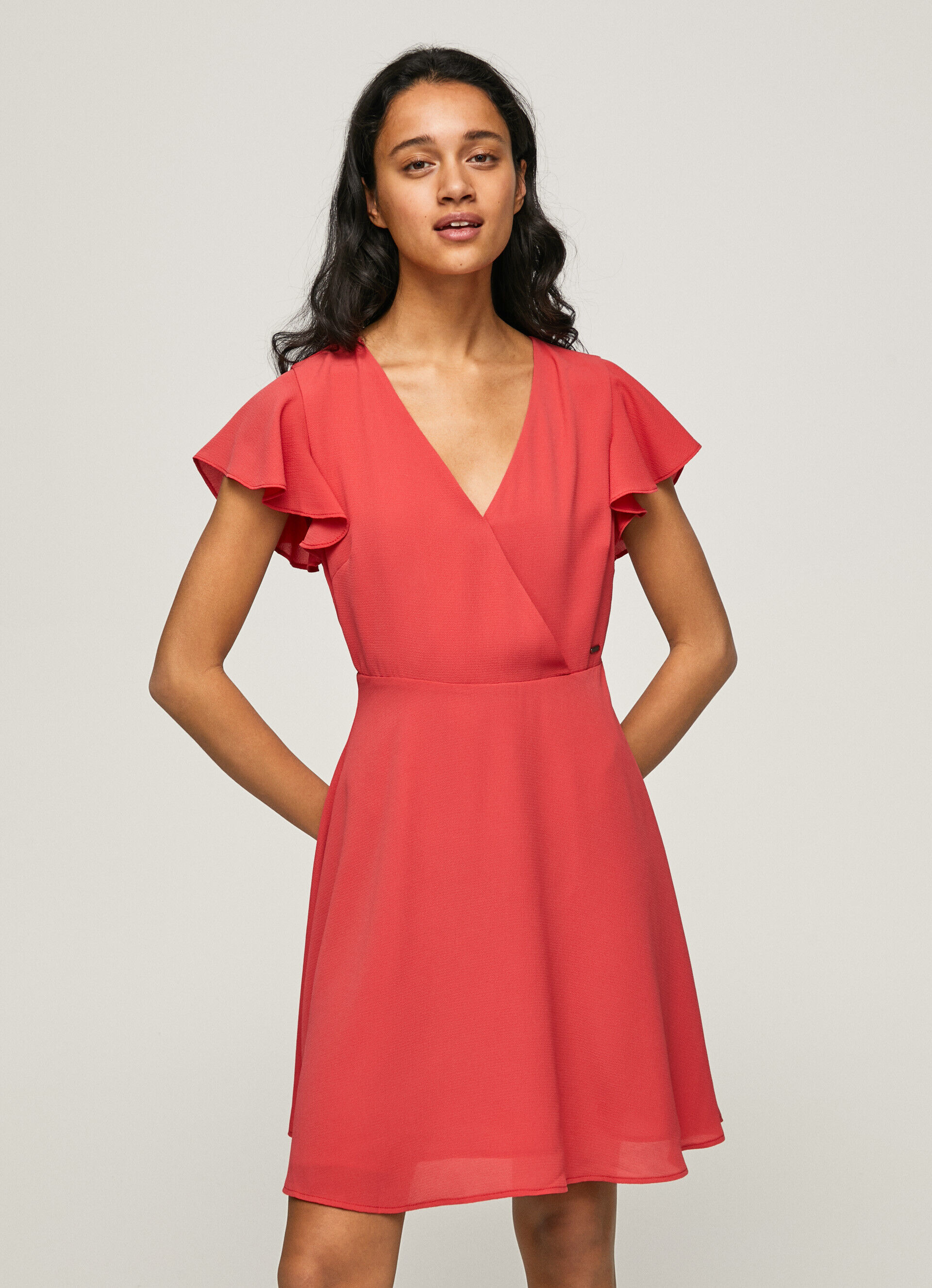 VESTIDO PATRIZIA CROSSOVER - vermelho estúdio
