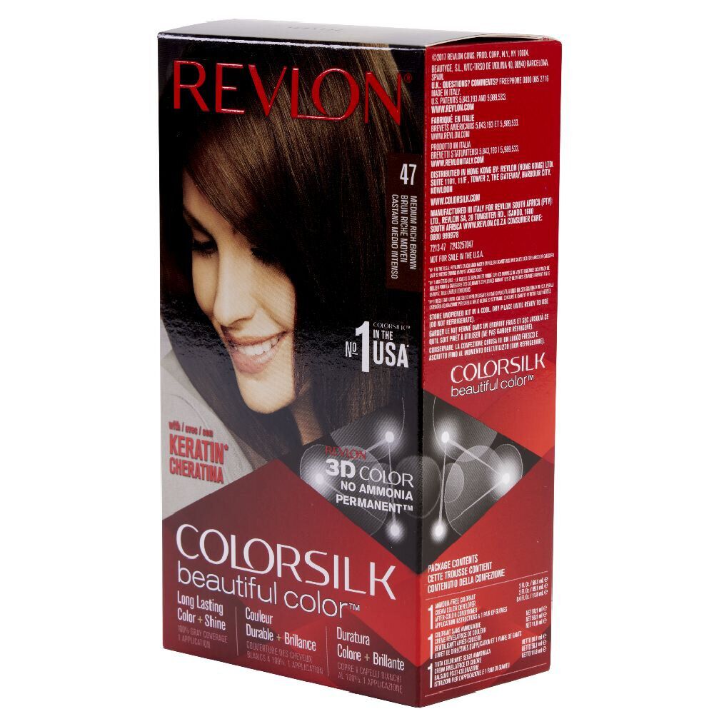 Coloration cheveux  Brun riche moyen 47 Revlon